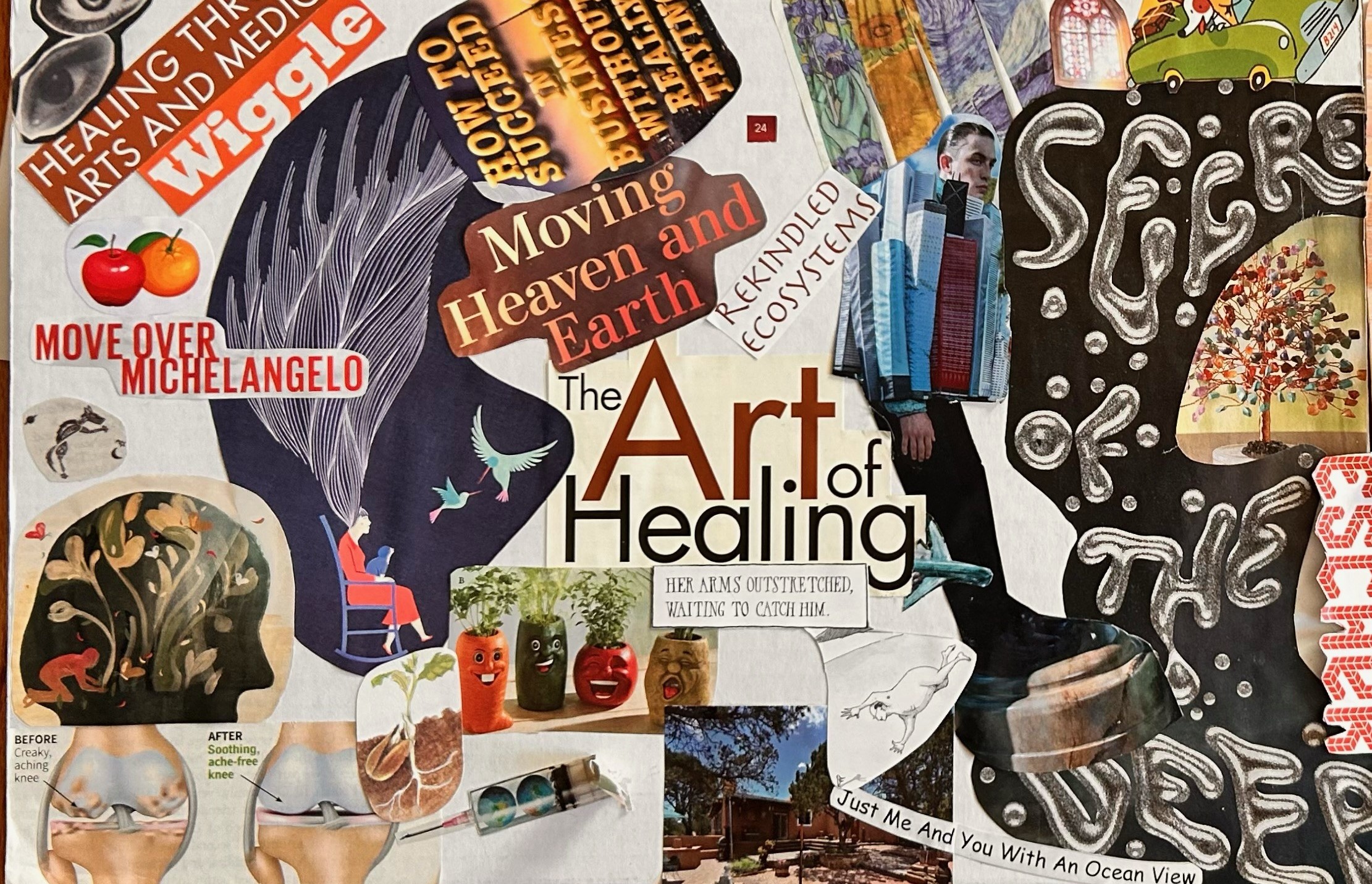 Creative Resolutions: Crafting Your 2025 Vision with Collage – ArtisanABQ